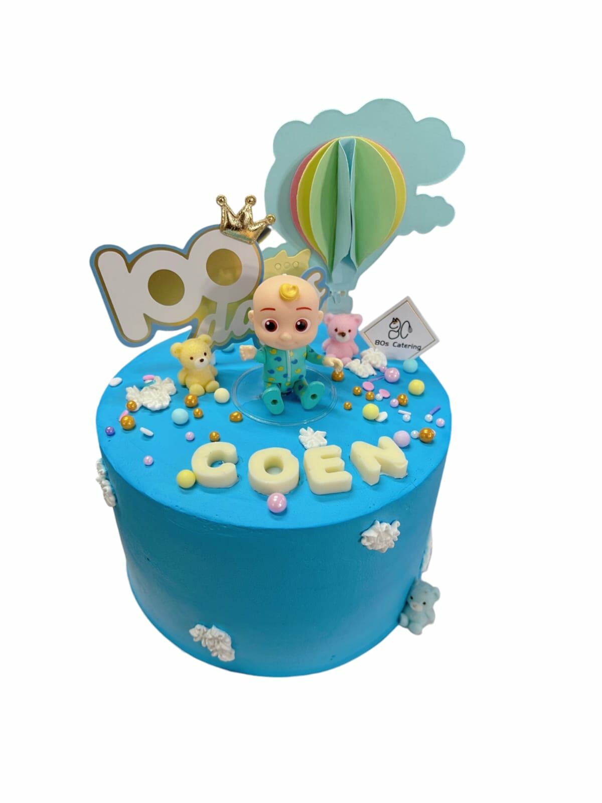 Cocomelon主題蛋糕（請備註要粉藍或粉紅）