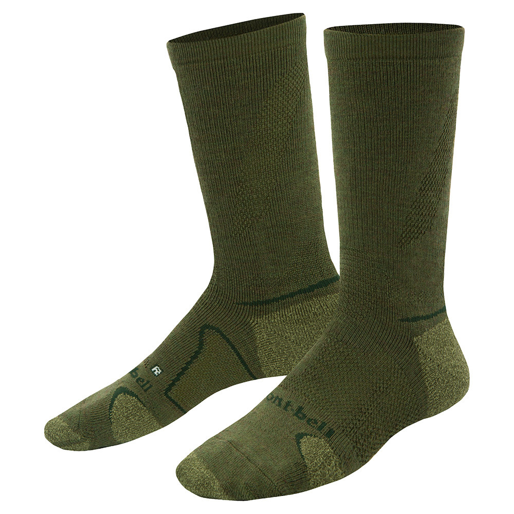 montbell: Merino Wool SUPPORTEC Trekking Socks