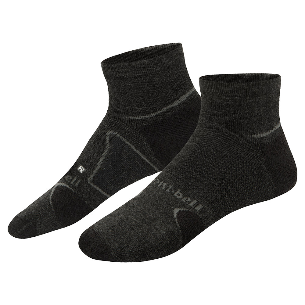 montbell: Merino Wool SUPPORTEC Trekking Short Socks