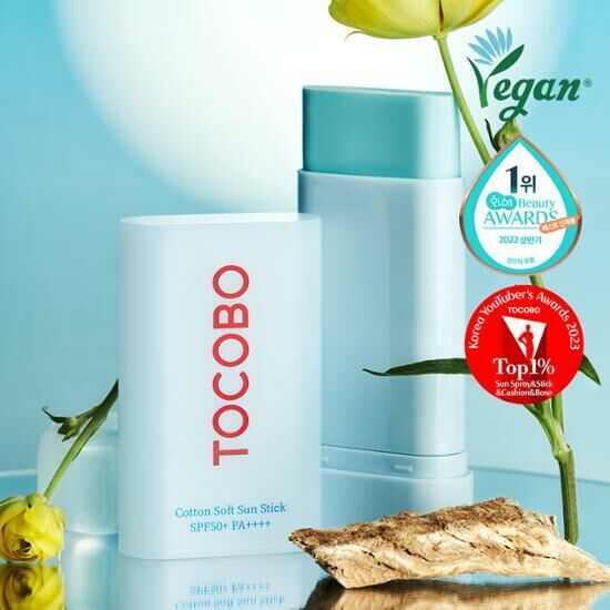TOCOBO Cotton Soft Sun Stick SPF50+ PA++++ 19g