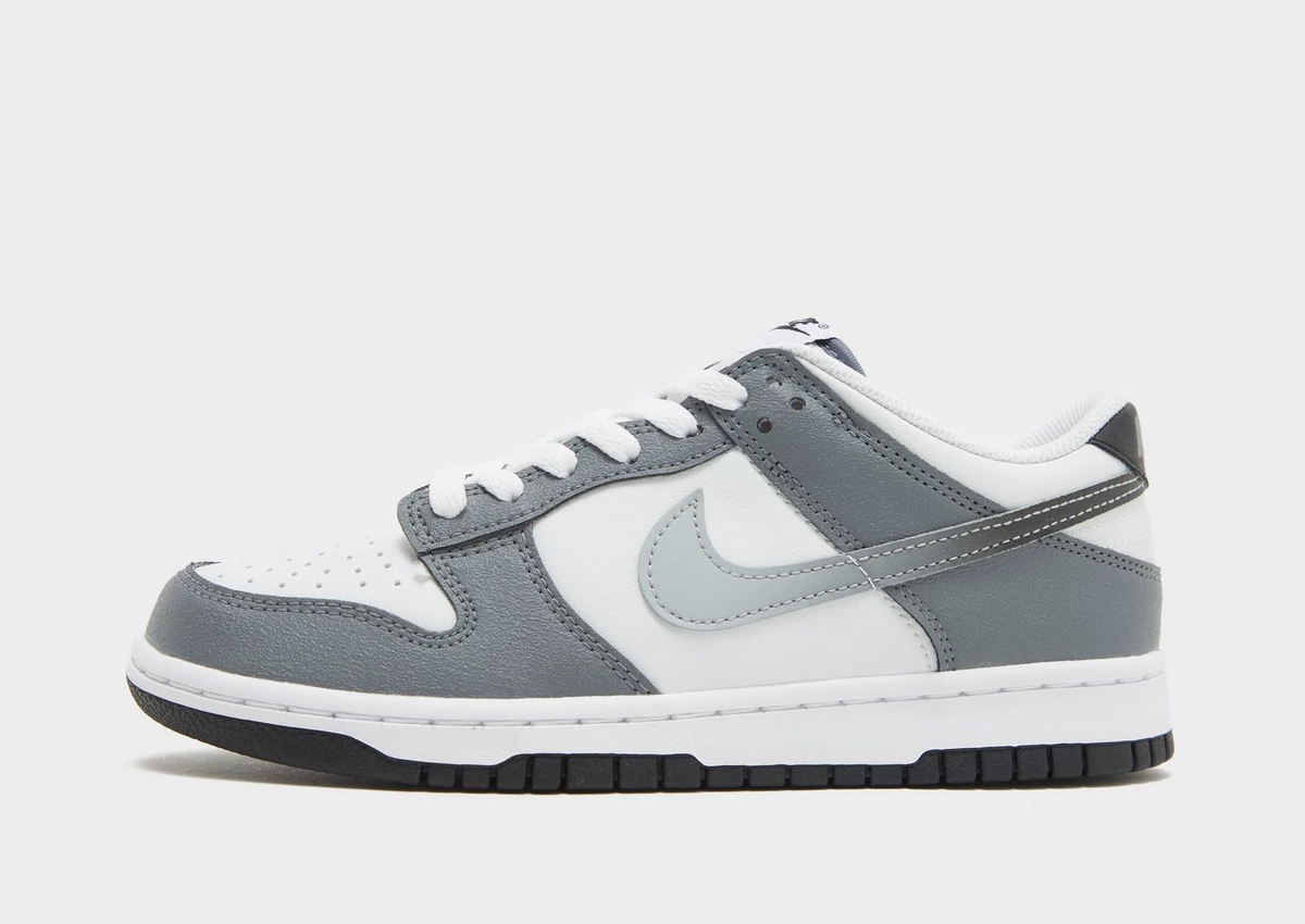 【預訂】Nike Dunk Low 中灰白-GS