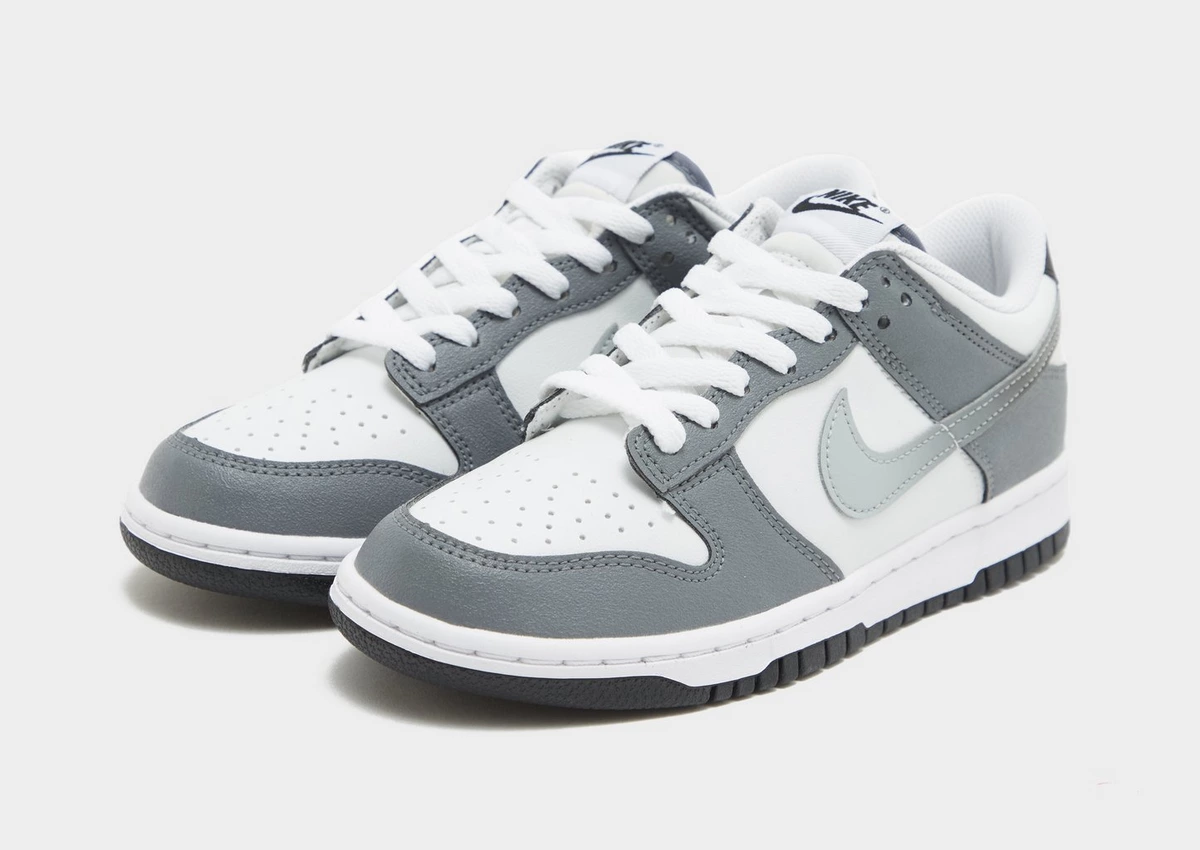 【預訂】Nike Dunk Low 中灰白-GS