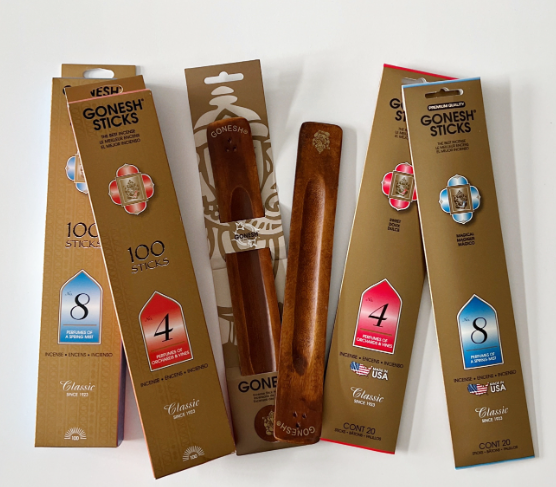 Gonesh - Extra Rich Scented Incense Sticks - 廣藿香 Patchouli - 100支