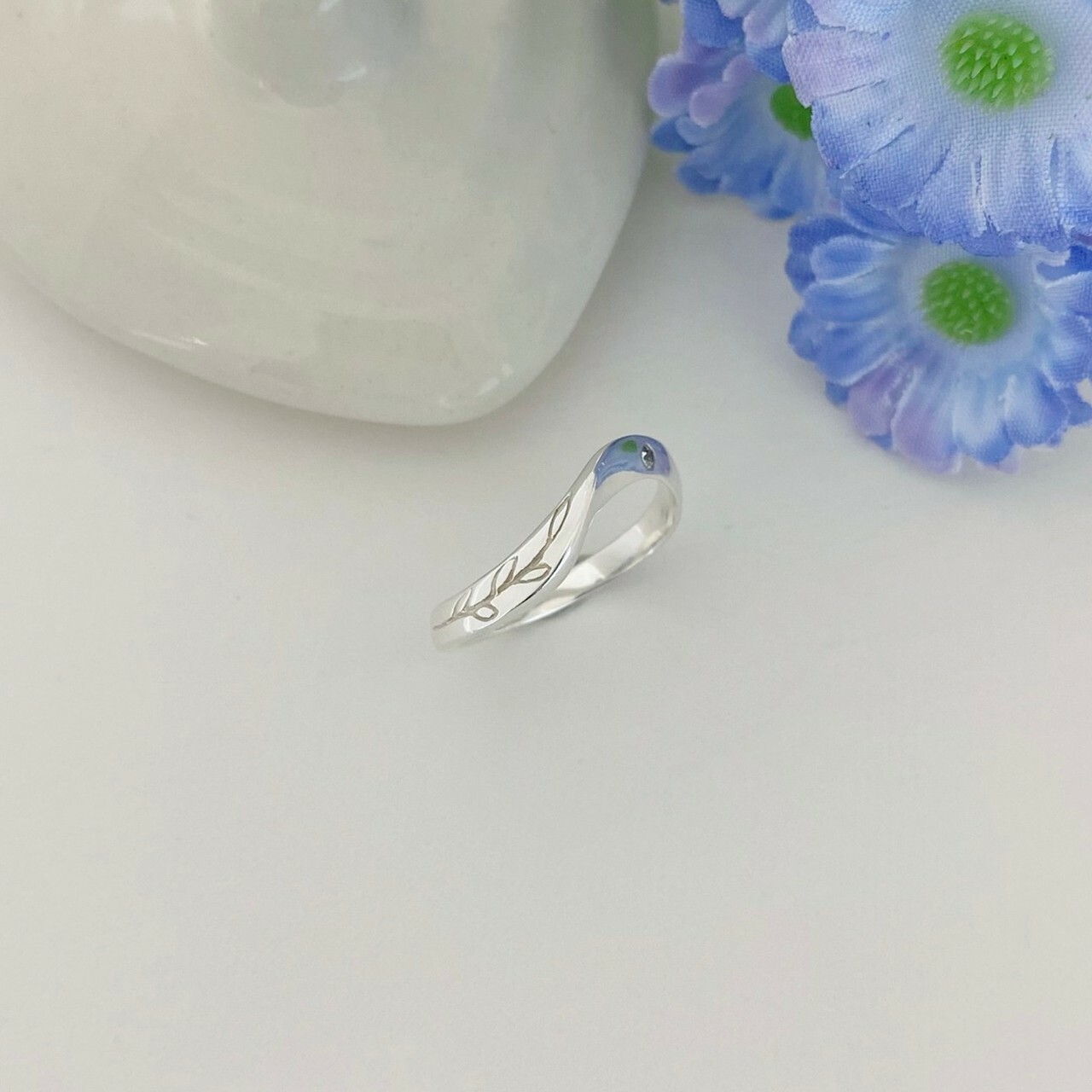 桂冠之葉 純銀戒指
