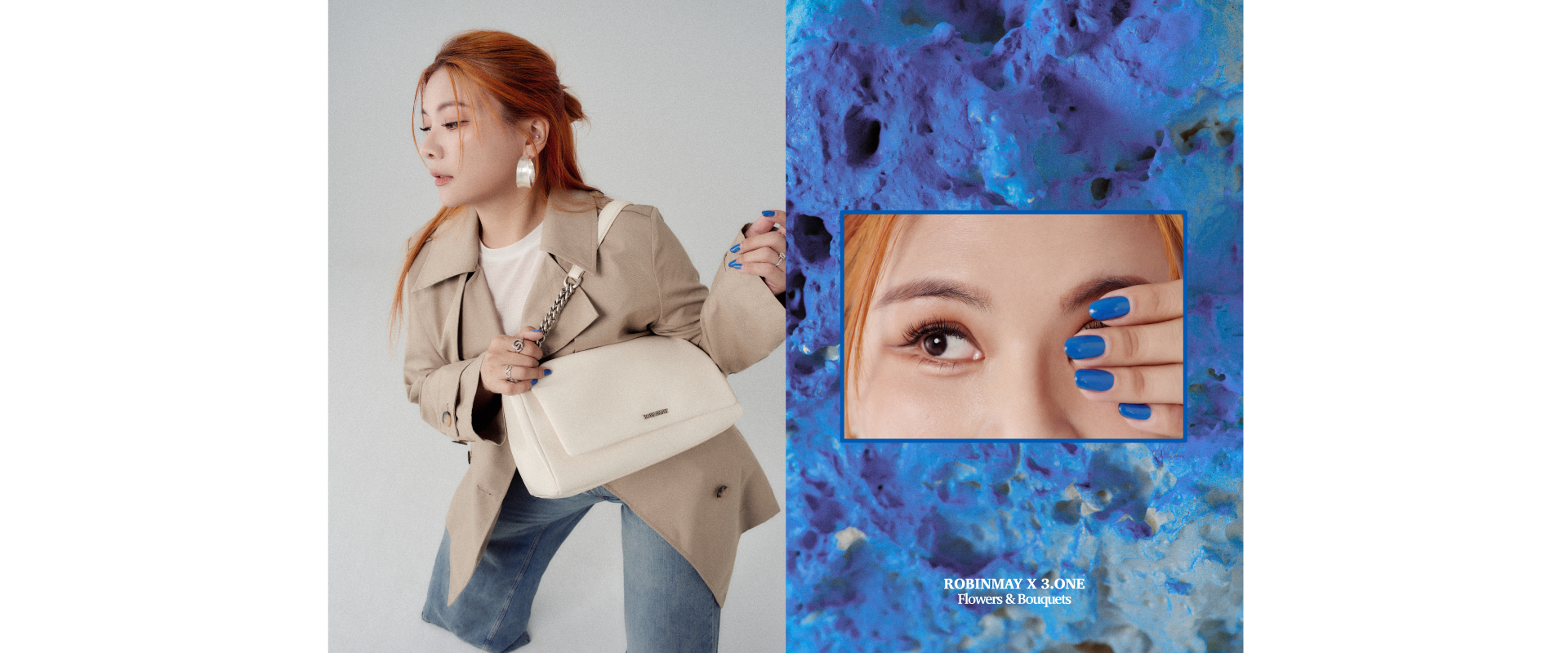 紫羅蘭般忠誠的董仔對於ROBINMAY聯名包款的小巧思！