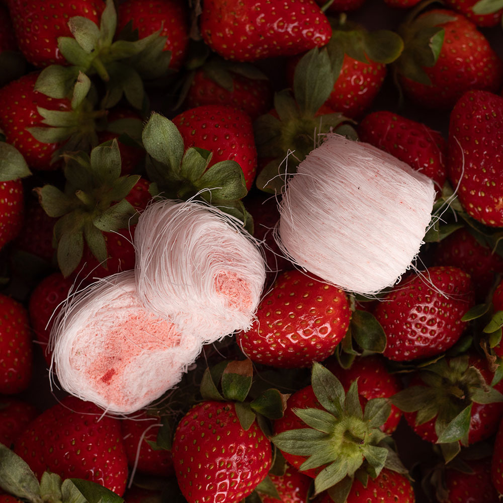 酸甜草莓法式龍鬚糖｜莓好時光