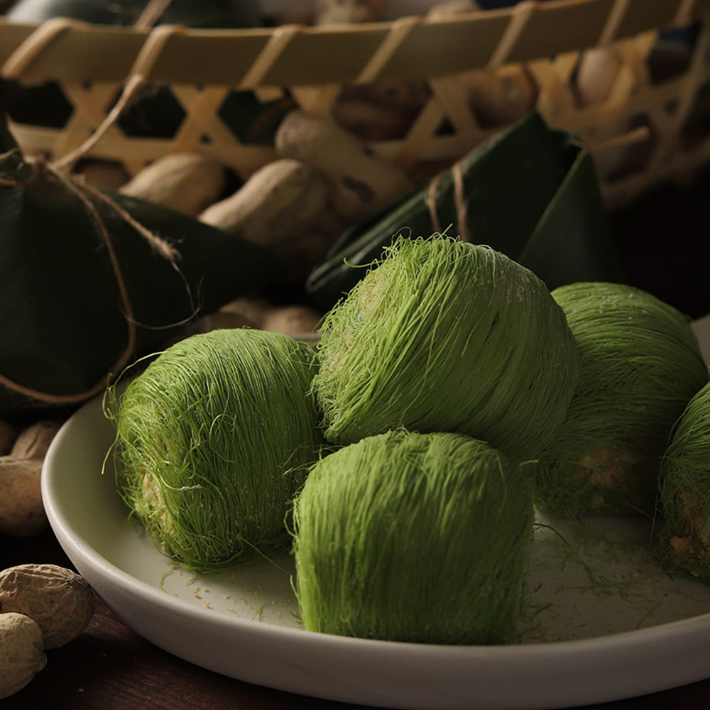 竹葉花生米香法式龍鬚糖｜粽夏之夜