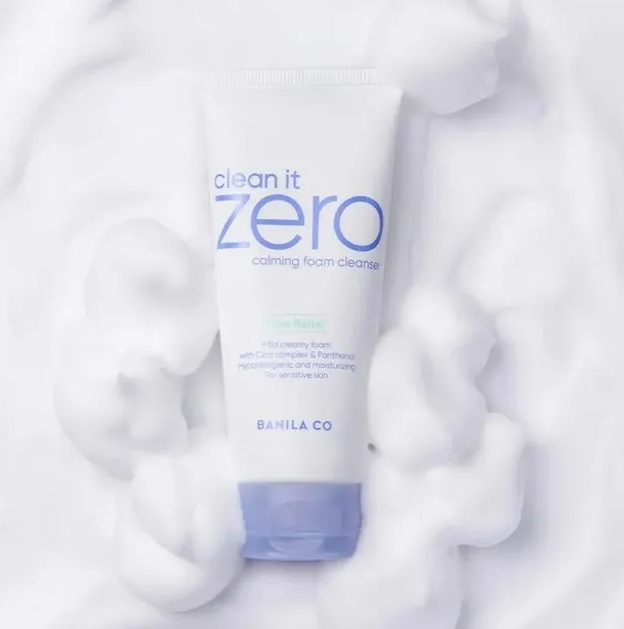 韓國代購 BANILA CO Clean it Zero Calming Foam Cleanser淨柔舒緩潔面霜150ML