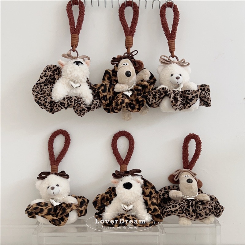 超萌豹紋小吊飾(6款)