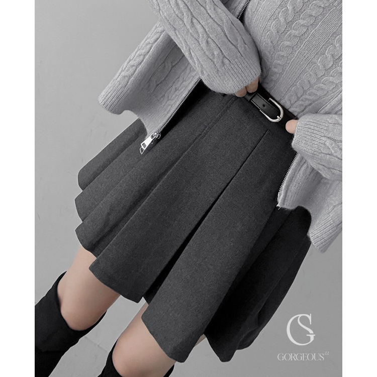 G4151 現貨「高磅PRO高校百褶褲裙」