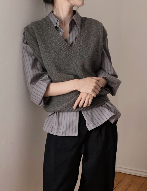 早秋現貨｜Benny tantanwool 針織背心 - 5 色