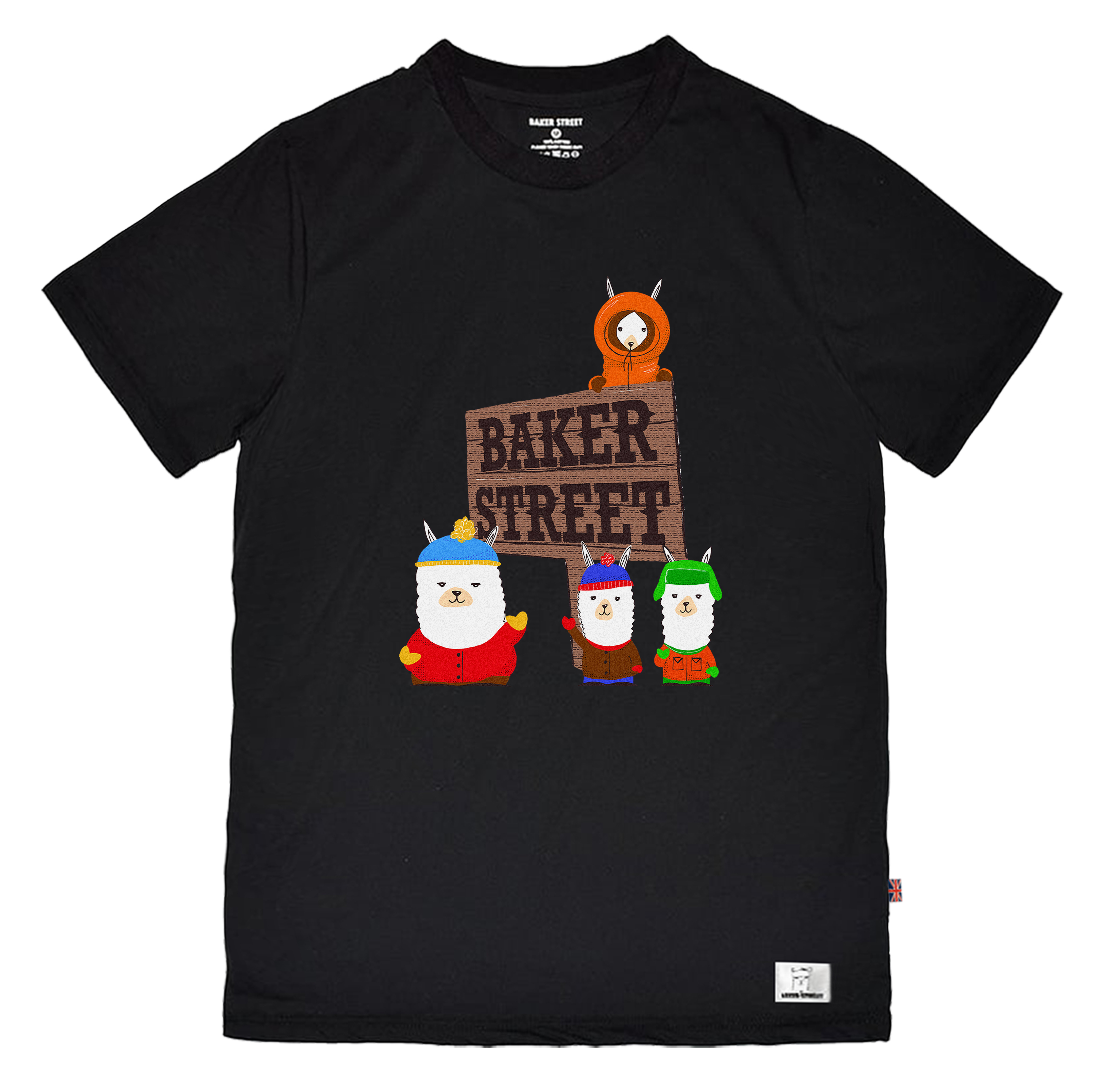 Unipaca  南方四賤駝 童裝短T