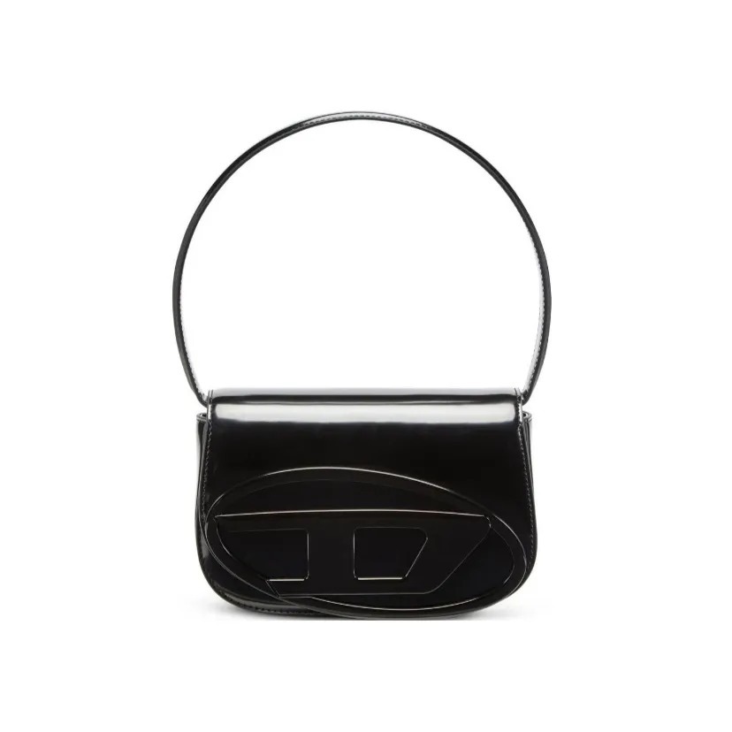 DIESEL 1DR 標誌單肩腋下袋