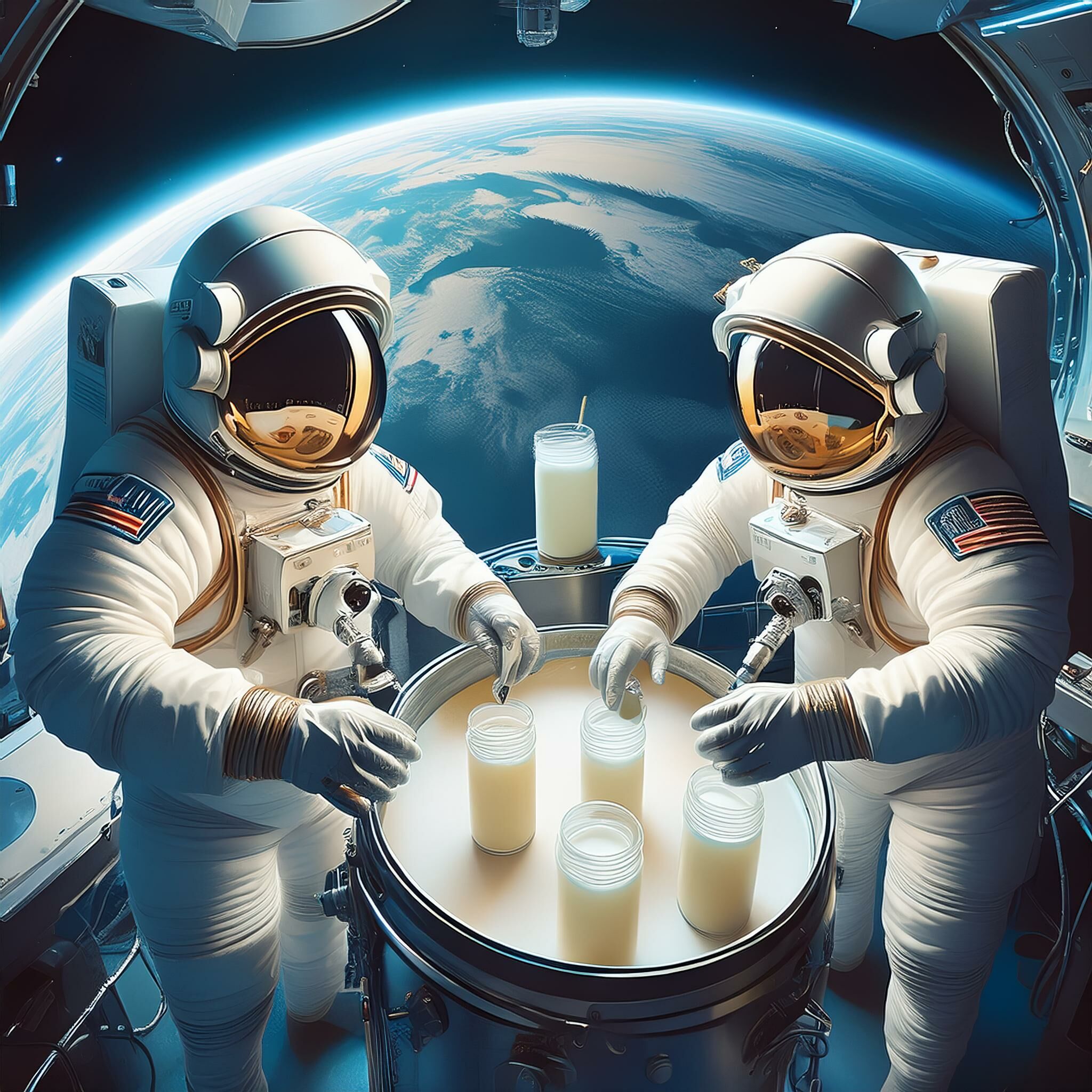 克菲爾飛向宇宙 以益菌力量護太空人健康