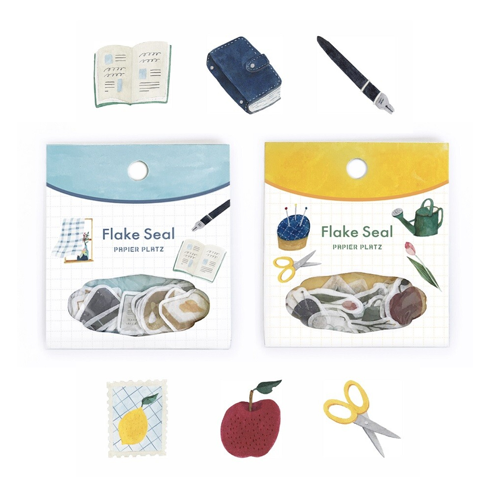 日本 PAPIER PLATZ x ASANEL 和紙貼紙包 / JAPAN