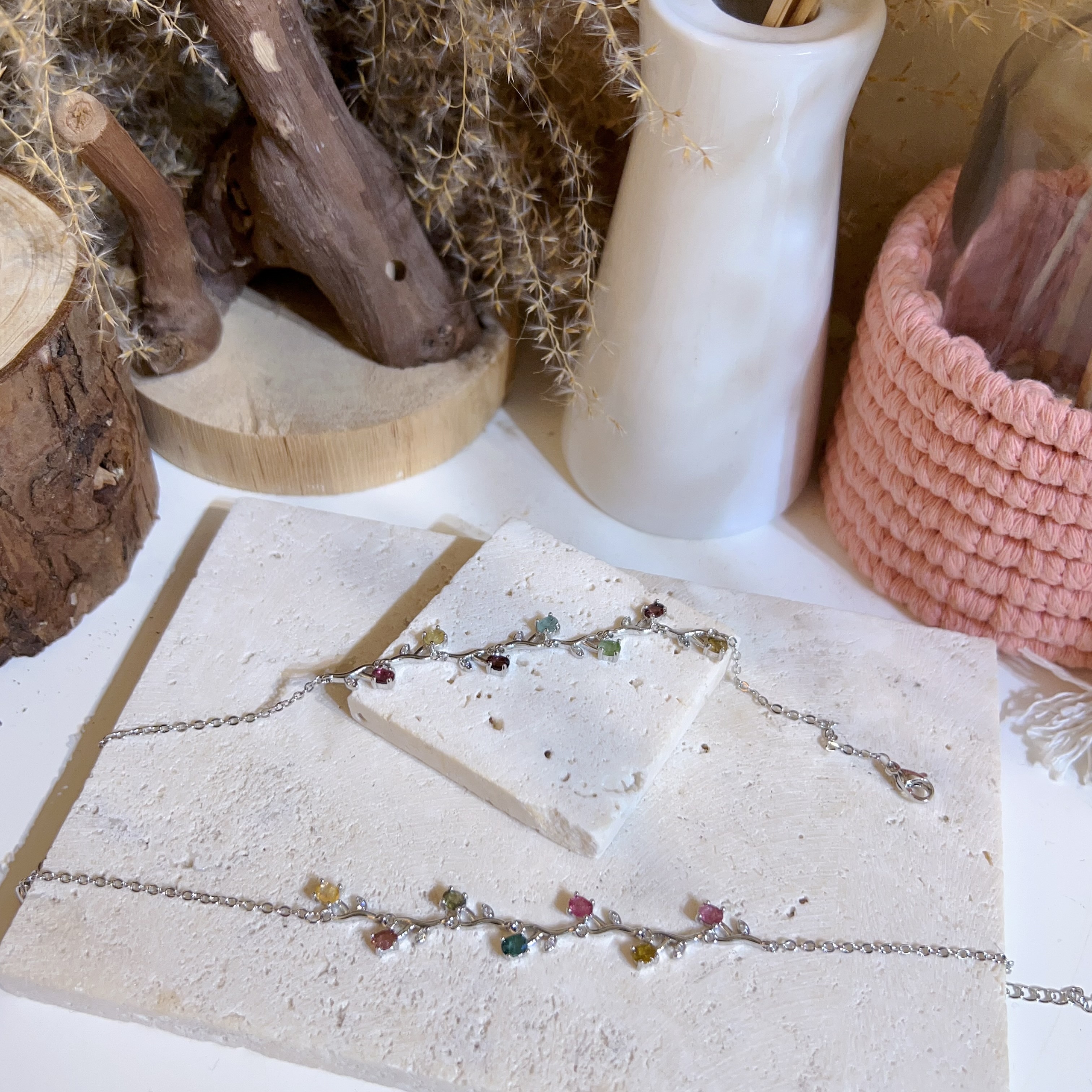 碧壐玫瑰花手鏈