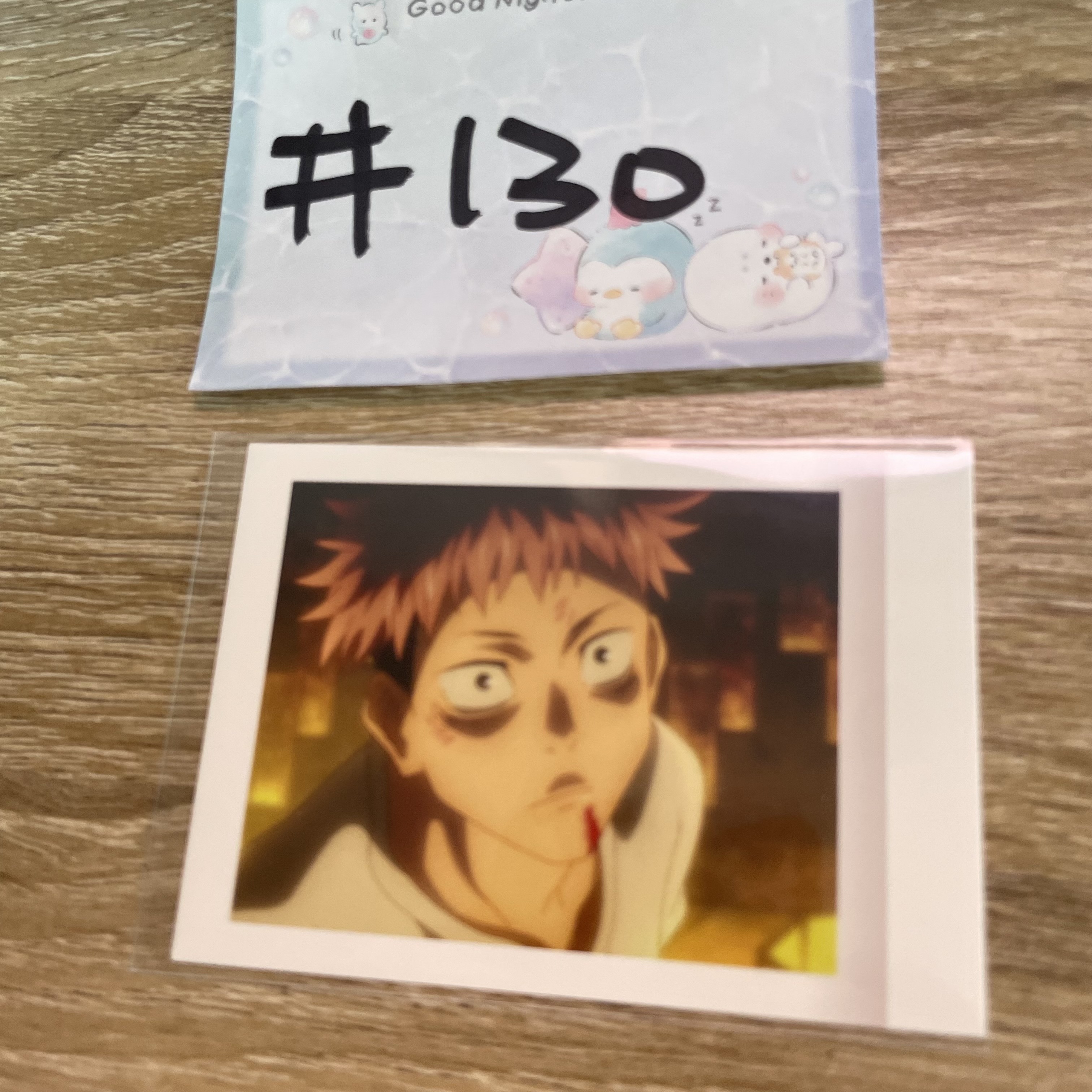 咒術迴戰  虎杖 拍立得#130