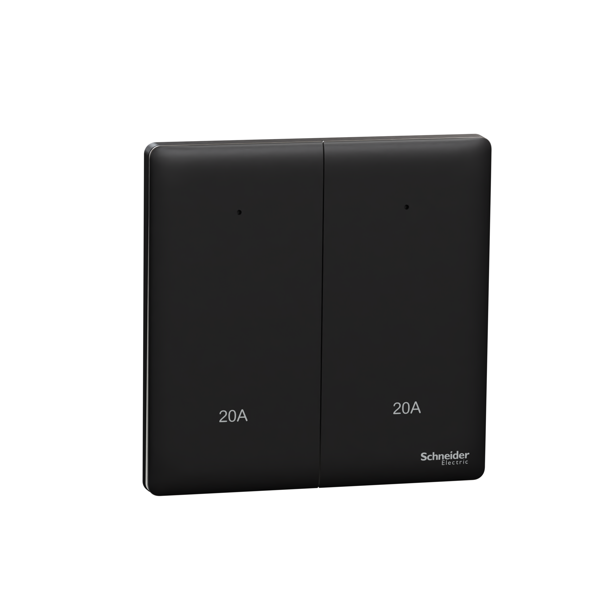 UNICA X 20A 兩位雙極開關掣連LED指示燈