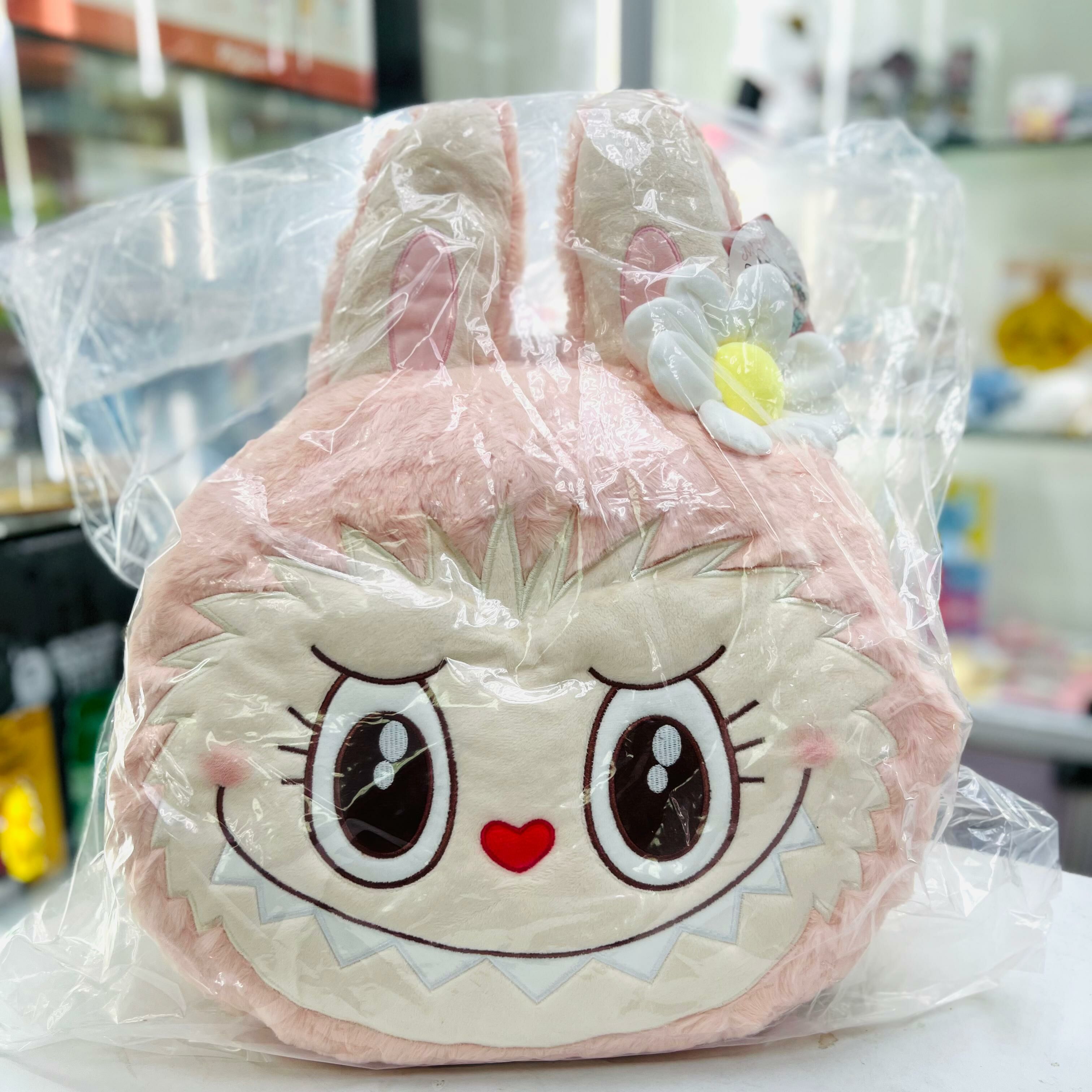 Mokoko Head Cushion & Blanket 抱枕連毛毯  (POPLAND Exclusive)