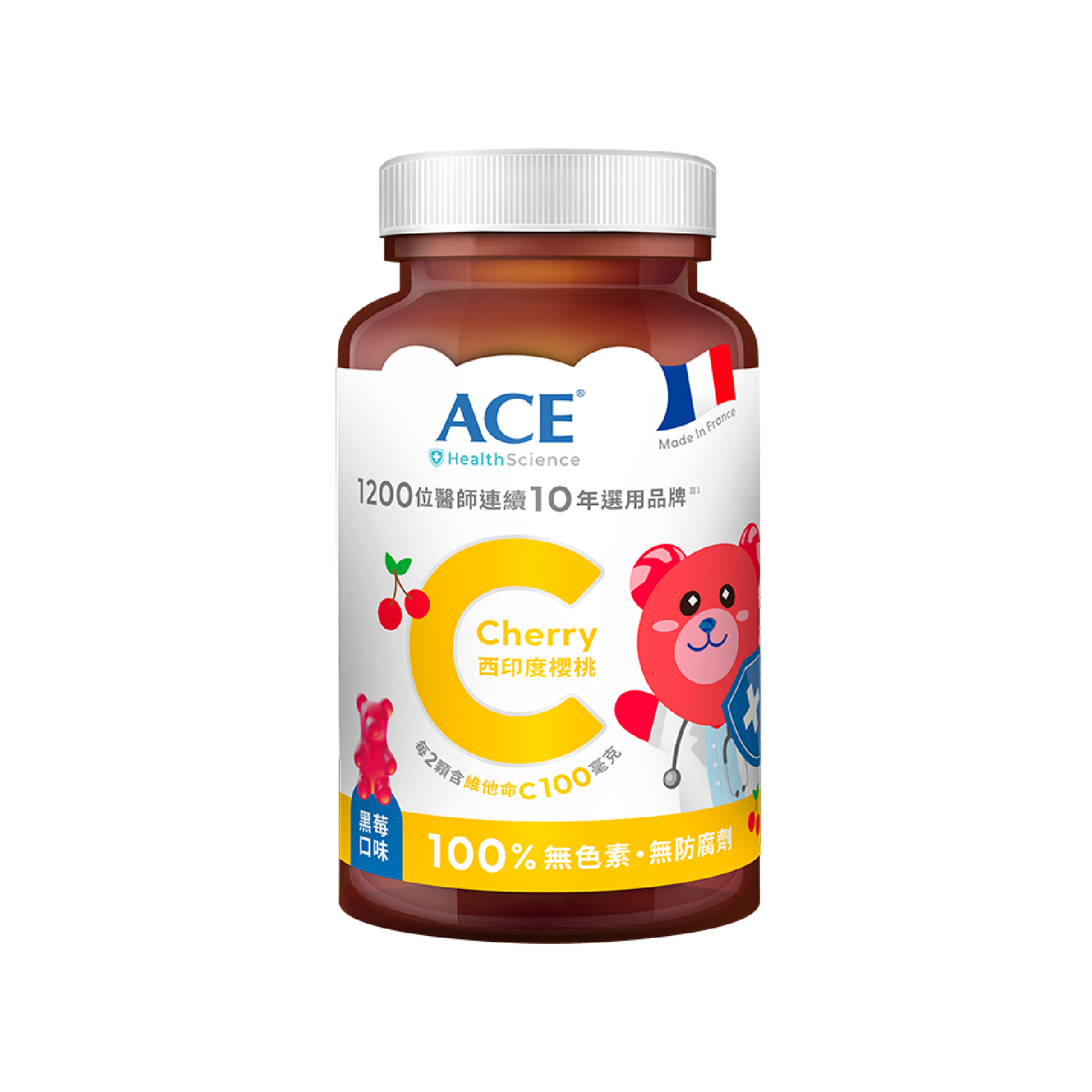 ACE SCIENCE 西印度櫻桃C軟糖  168g 罐裝