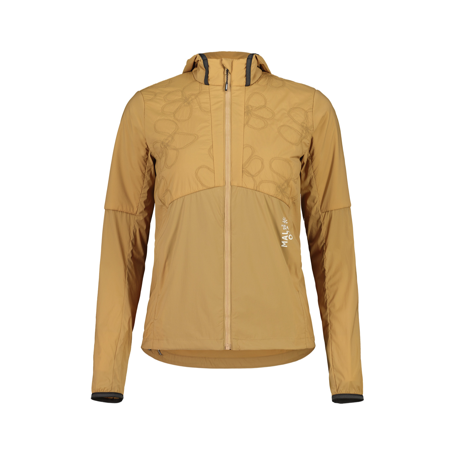 【MALOJA】女化纖防風保暖連帽外套 / 24MA38117-[卡其棕、經典黑]