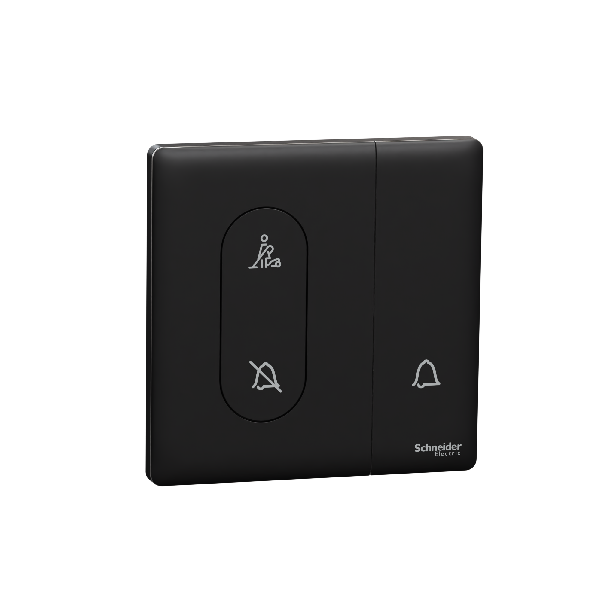 UNICA X 10A 單位門鐘按手掣連「請勿打擾」及「請即清理」  發光顯示圖像