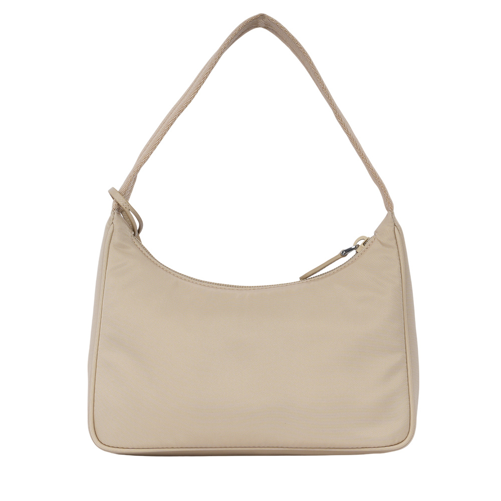 【PRADA】Re-Edition 2000 三角牌再生尼龍迷你手提包(沙漠棕)1NE515 RDH0 F0F24