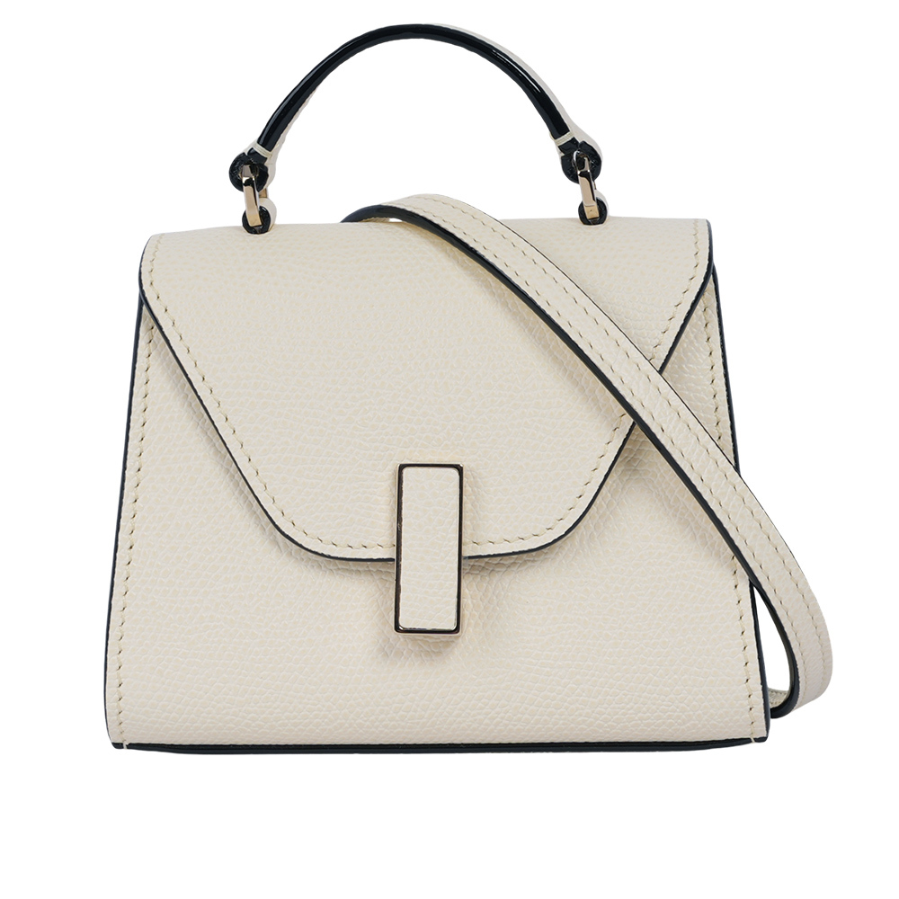 【Valextra】Iside 轉釦牛皮迷你小腰包