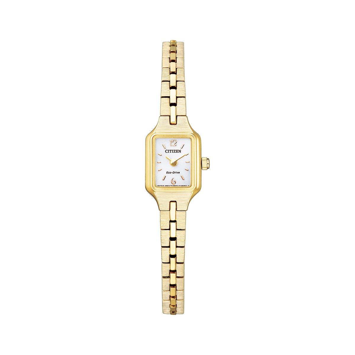 Citizen Kii EG2042-50A Eco-Drive 光動能 金色 復古女裝錶