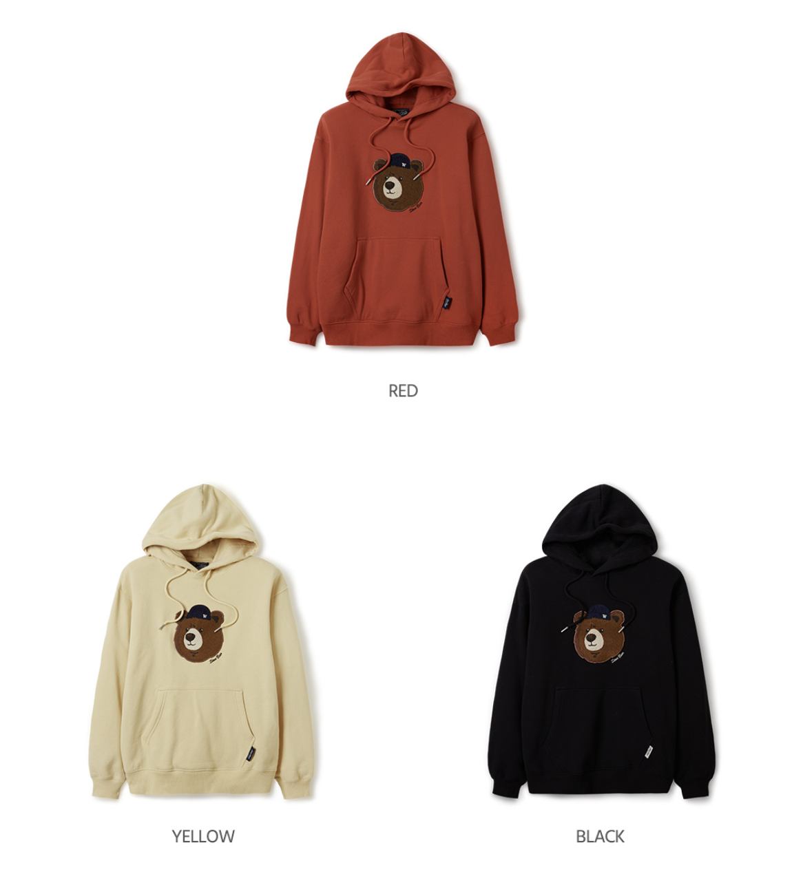 【WHO.A.U】Steve Patch Hoodie Steve Patch Sweatshirt - 후아유닷컴