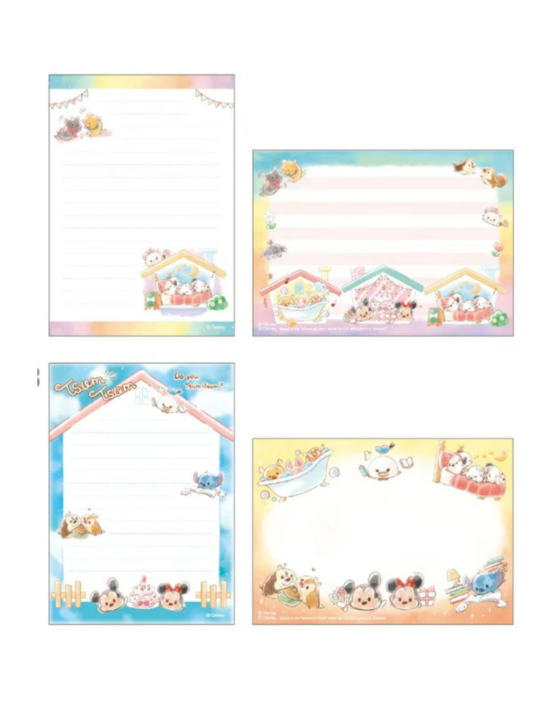 日本 Disney Tsum Tsum A6便條本