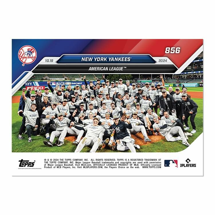 New York Yankees - 2024 MLB Topps NOW 官方授權球員卡