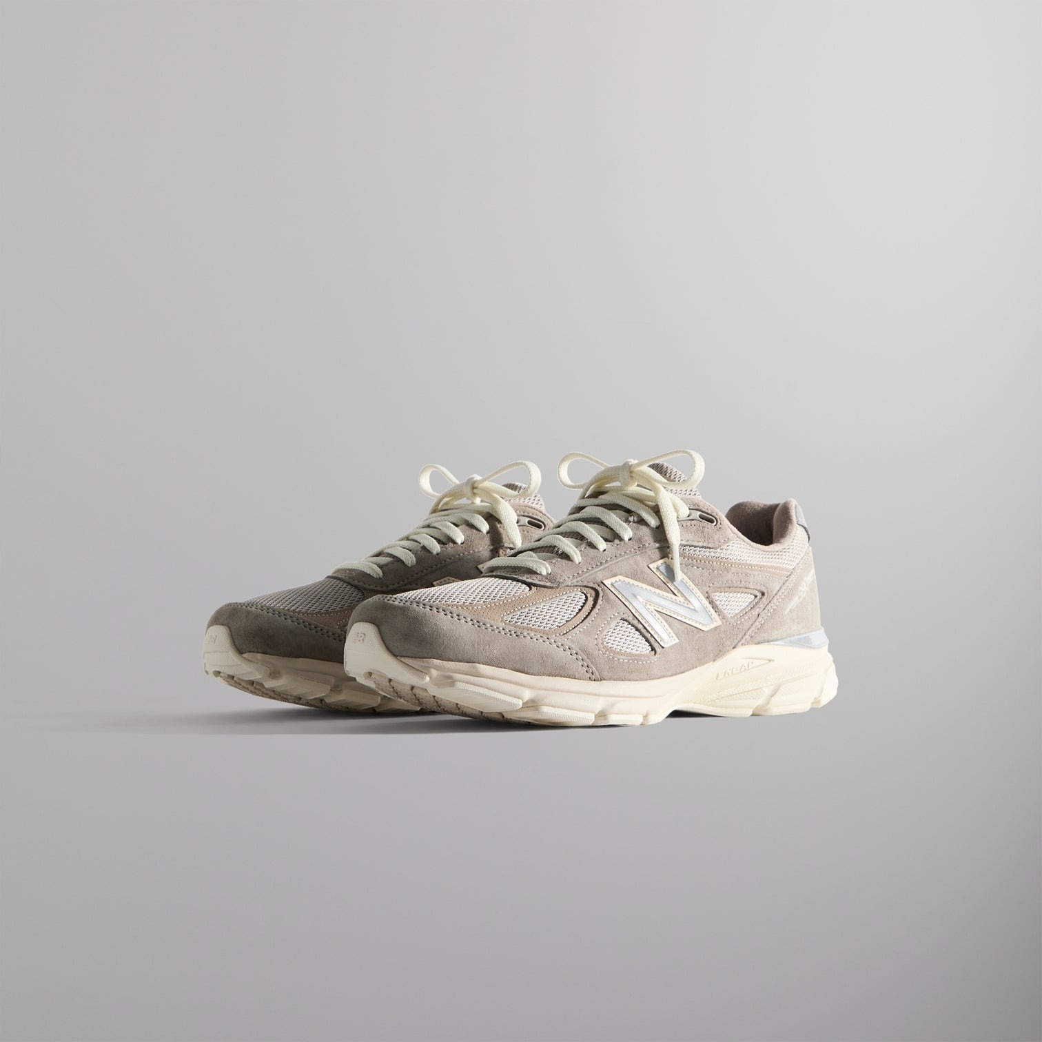 『代購+現貨商品』2024AW KITH 101 & New Balance Made in USA 990v4 Moonrock 990 月岩灰 聯名 鞋子 現貨