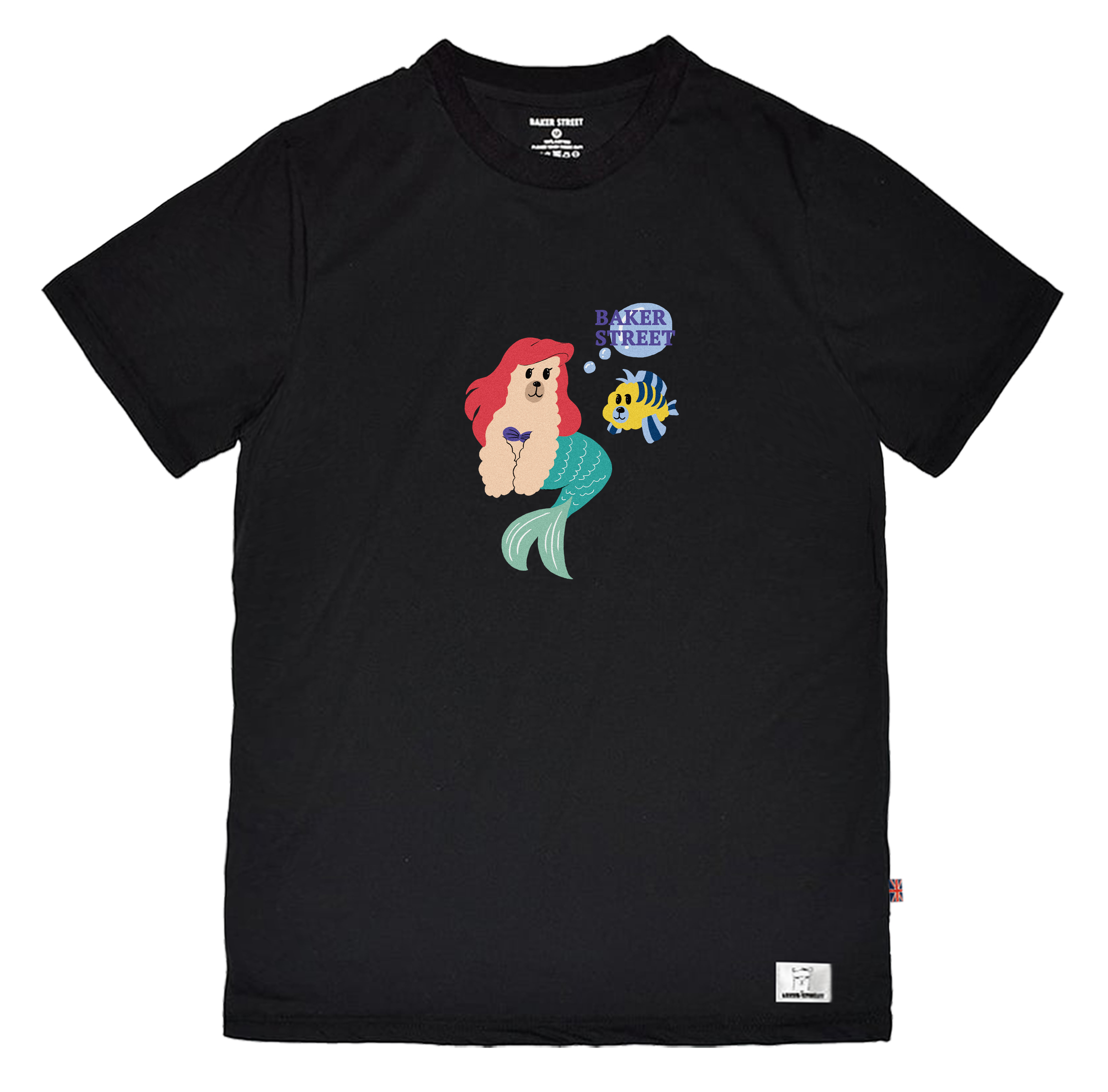 Little Mermaica 小美駝魚 童裝短T