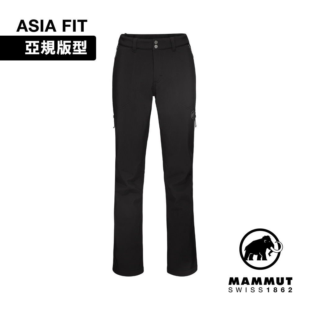 Mammut 長毛象 Runbold Winter SO Pants AF Men 男款 冬季防潑水健行長褲 黑色 #1021-01400-0001 [HappyOutdoor]