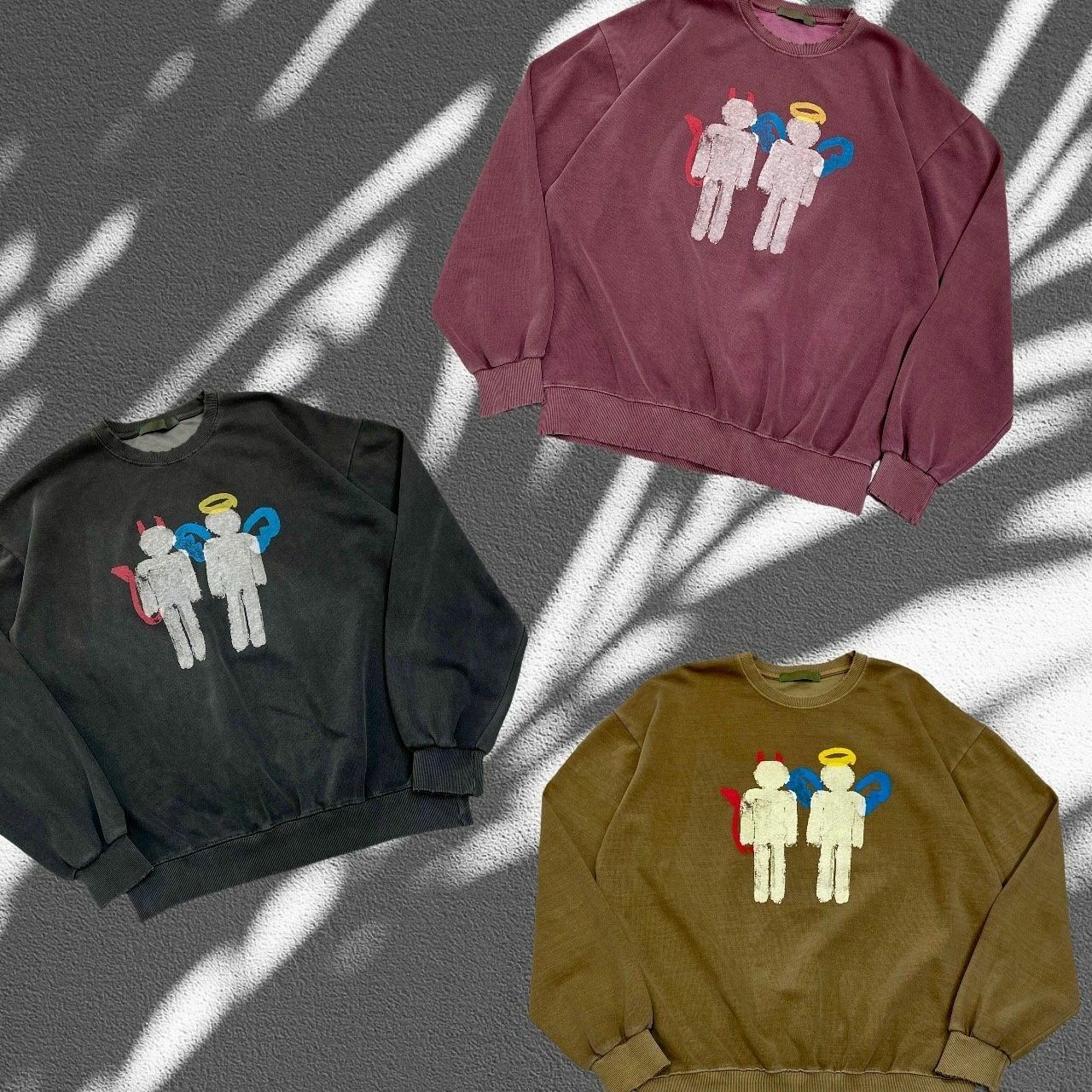 英文字圖案衛衣 HIGH FIVE-108T