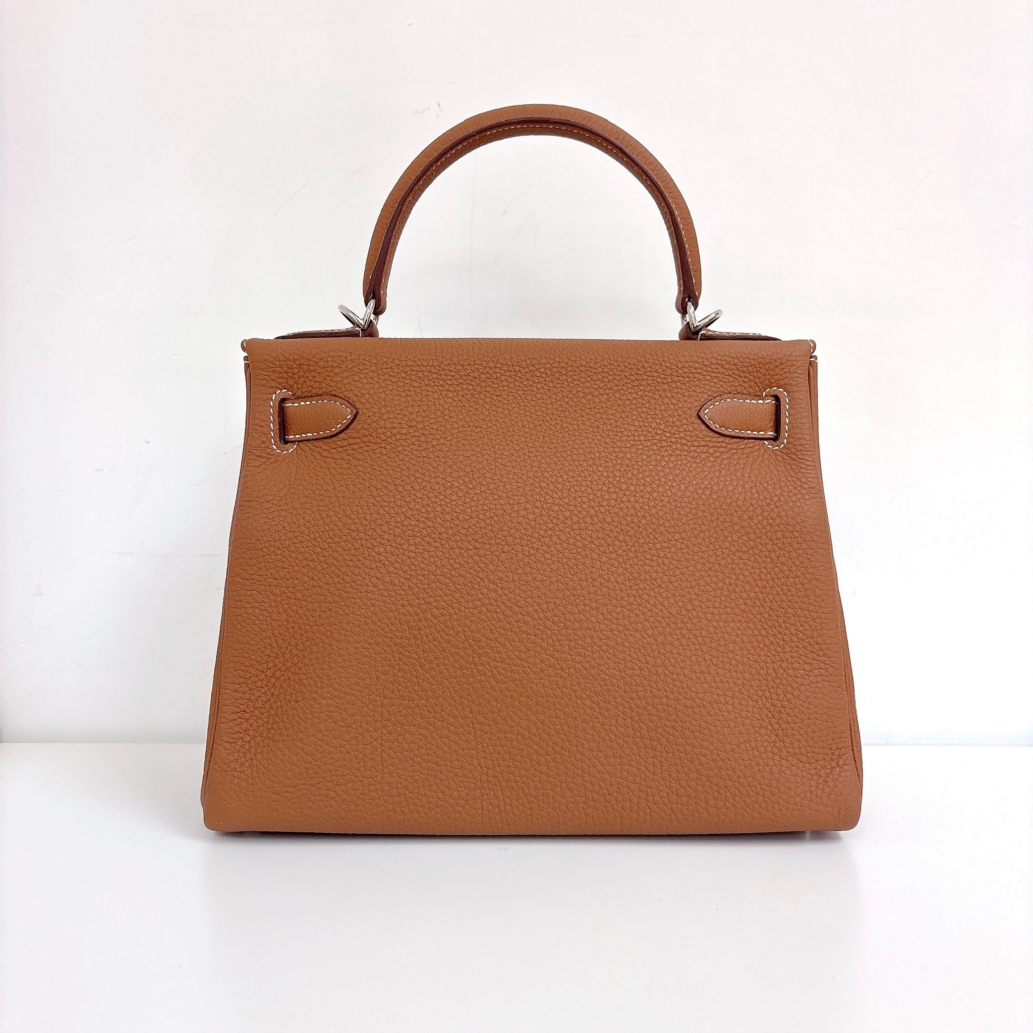 Hermes Kelly 28 Bag - Gold / Shw