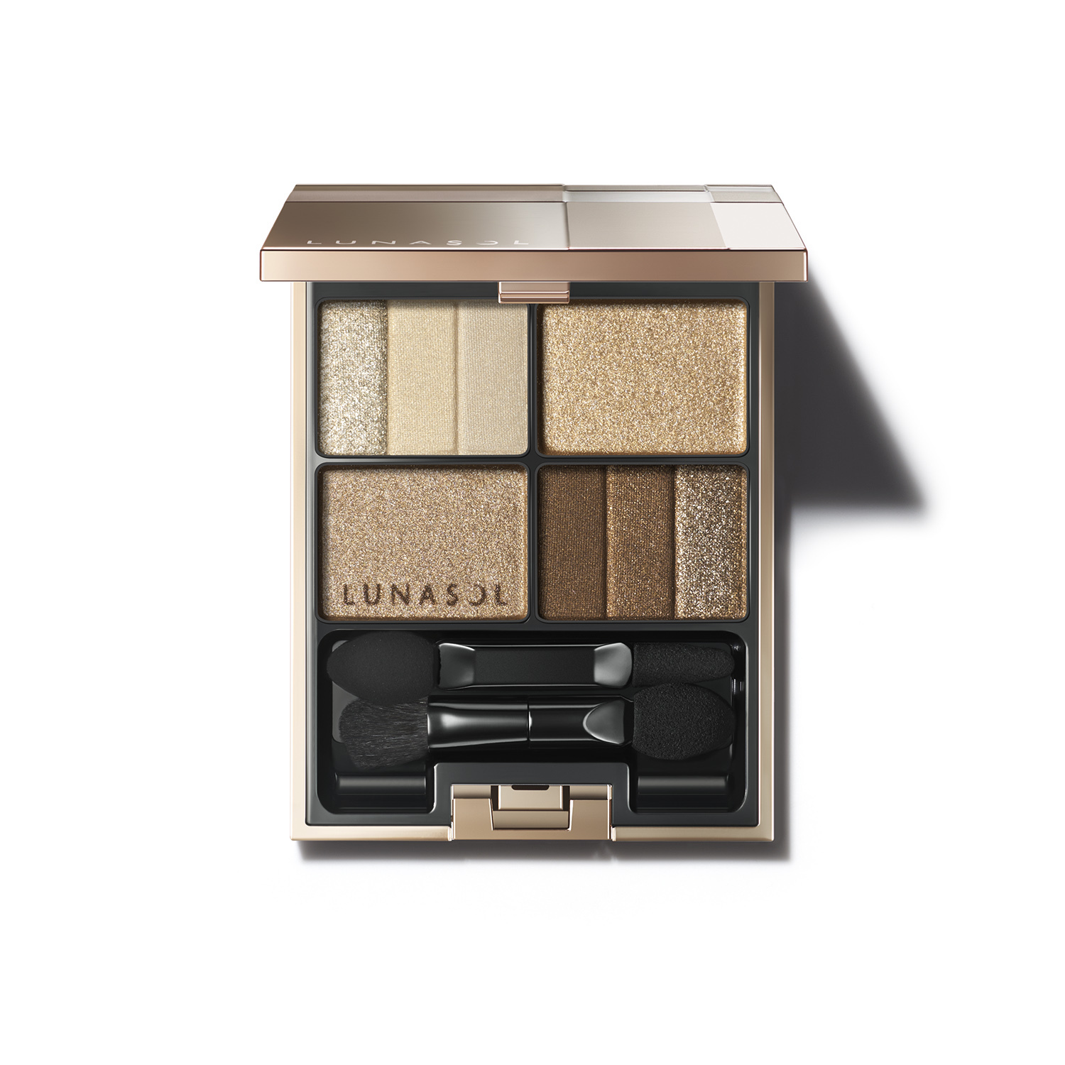 LUNASOL 3D 立體四色眼影 (共兩色)