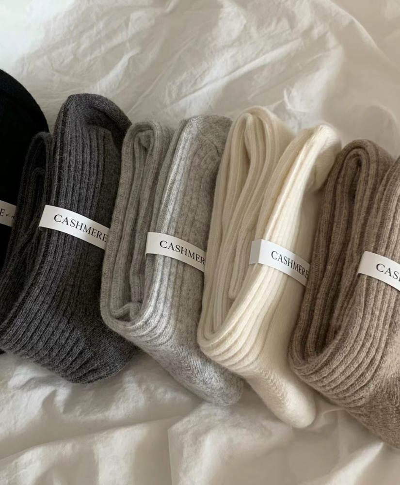 秋冬羊毛膝下襪 [ 5色 / Free ]