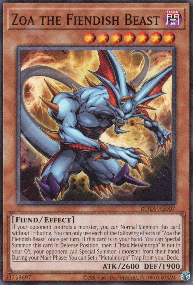 Rota-AE007 Zoa The Fiendish Beast