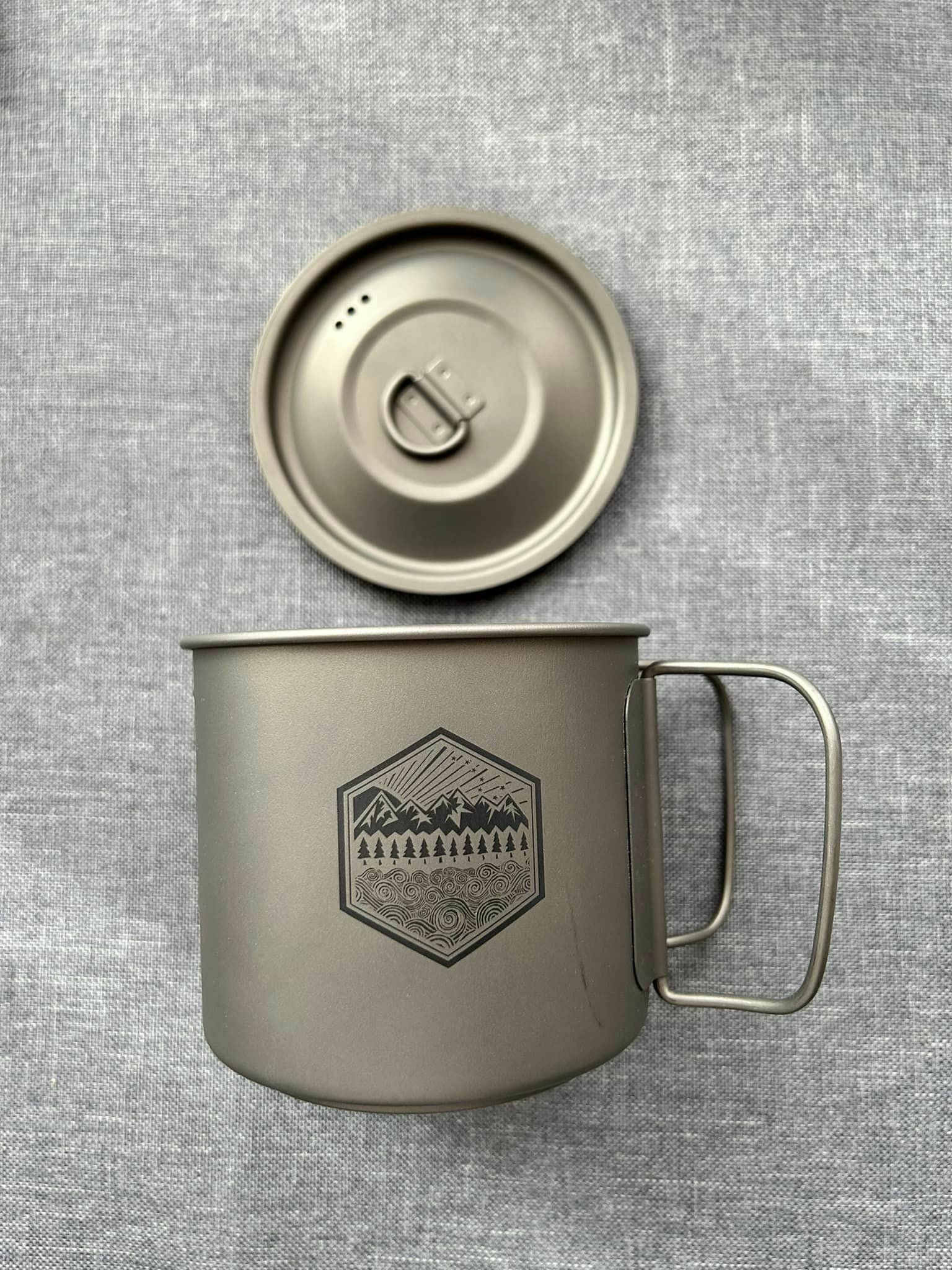 Prometheus Design Werx Ti-Line 600毫升迷你鍋杯-帶蓋