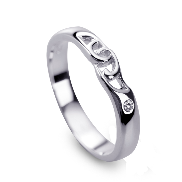 羅馬假期 純銀對戒