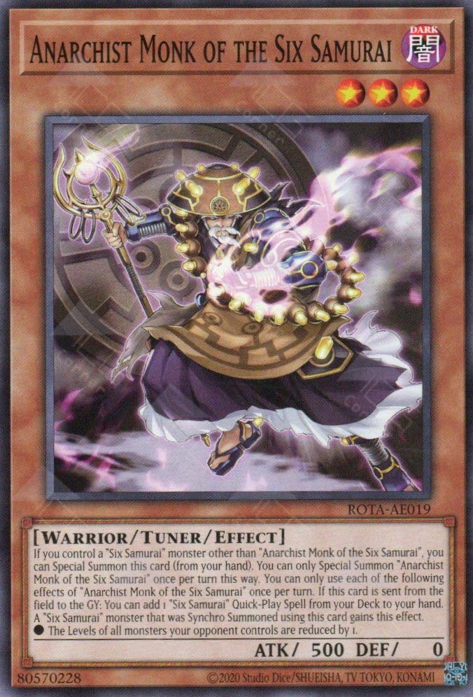 Rota-AE019 Anarchist Monk of the Six Samurai