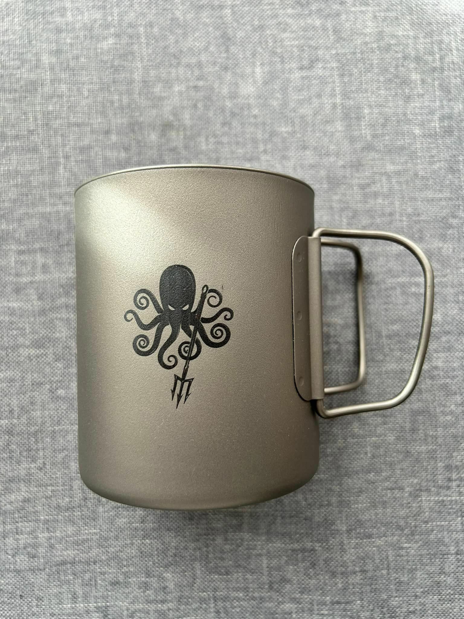Prometheus Design Werx Ti-Line 雙層鈦馬克杯 375ML - SPD Kraken