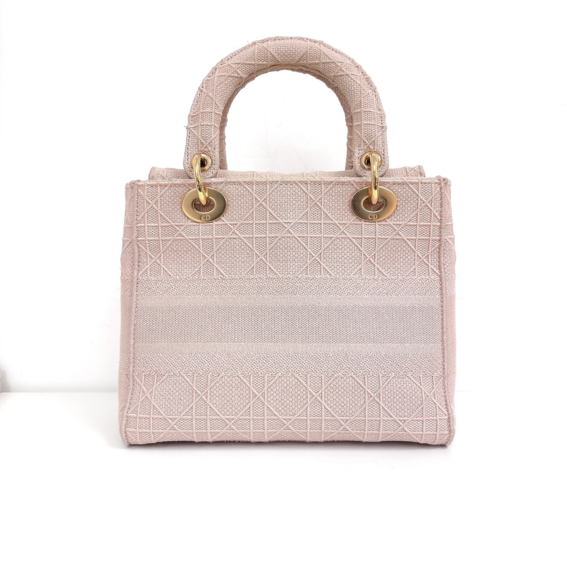 Dior Lady D Handbag - Pink / Ghw