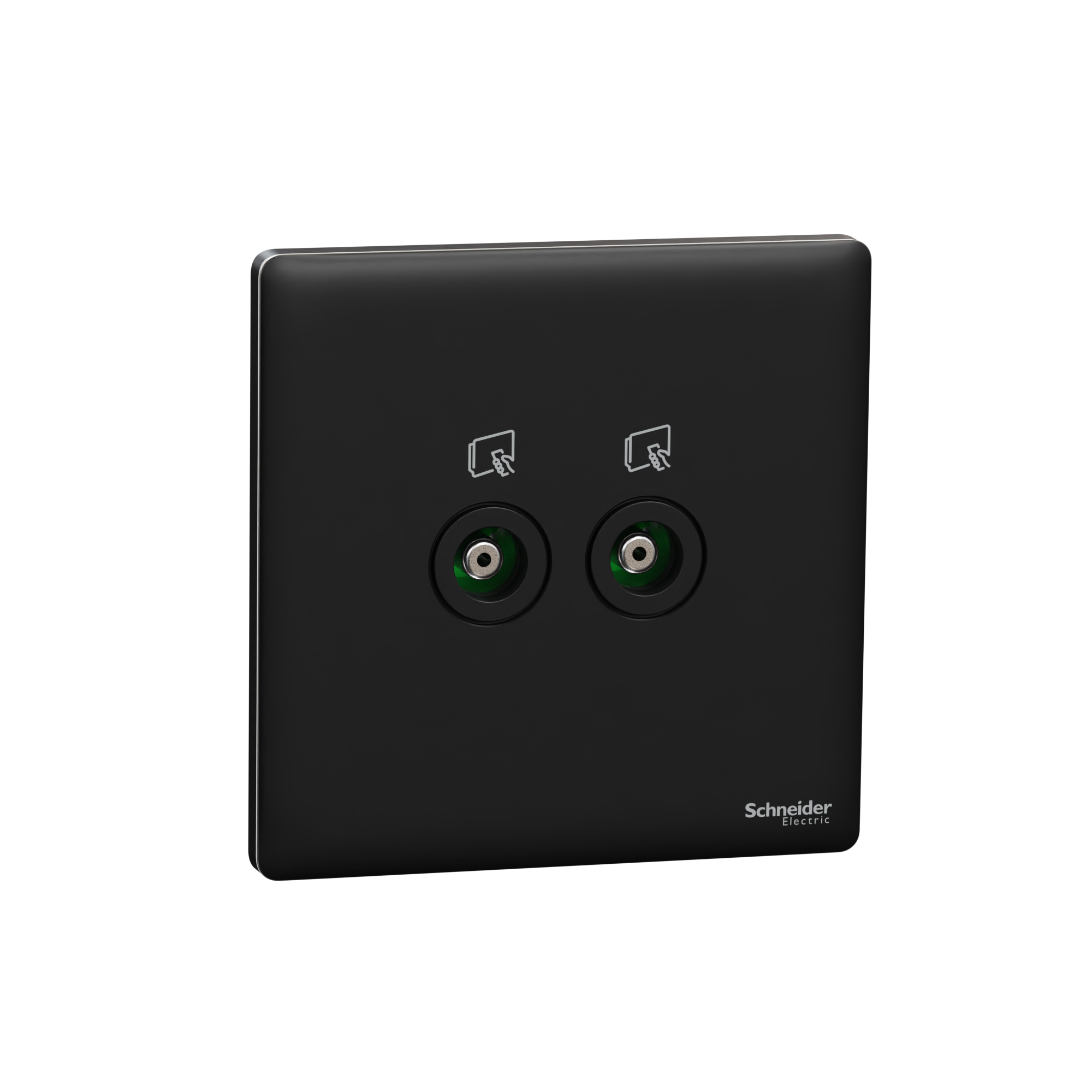 UNICA X 兩位電視天線插座