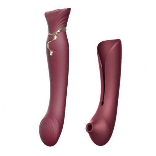 Zalo Queen Set Heating & APP Controlled G-Spot Massage/Sucking Massager