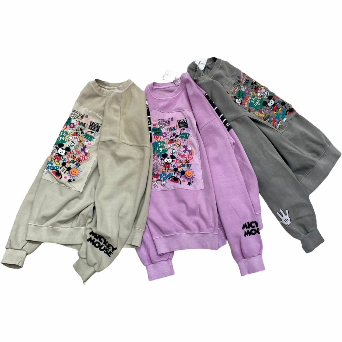 卡通圖案英文字衛衣 HIGH FIVE-109T