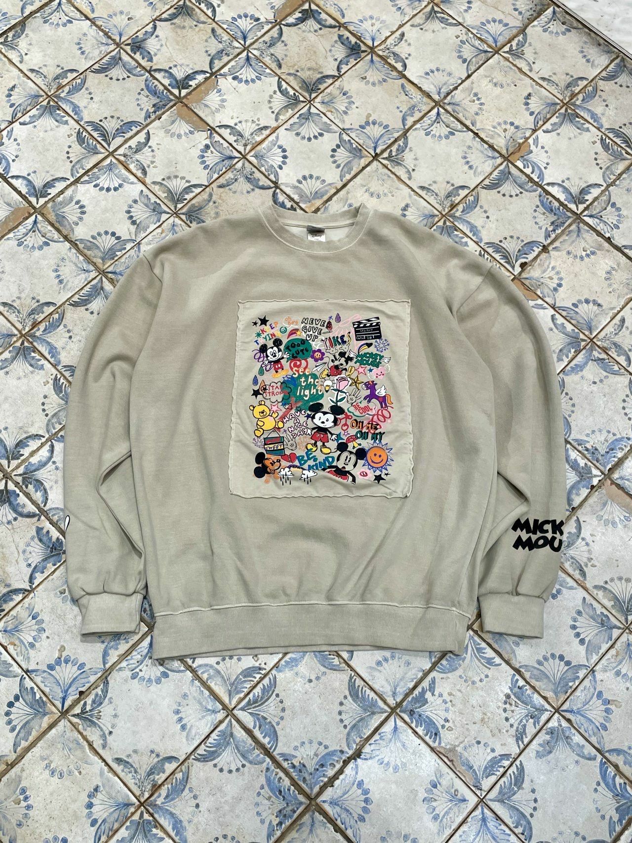 卡通圖案英文字衛衣 HIGH FIVE-109T