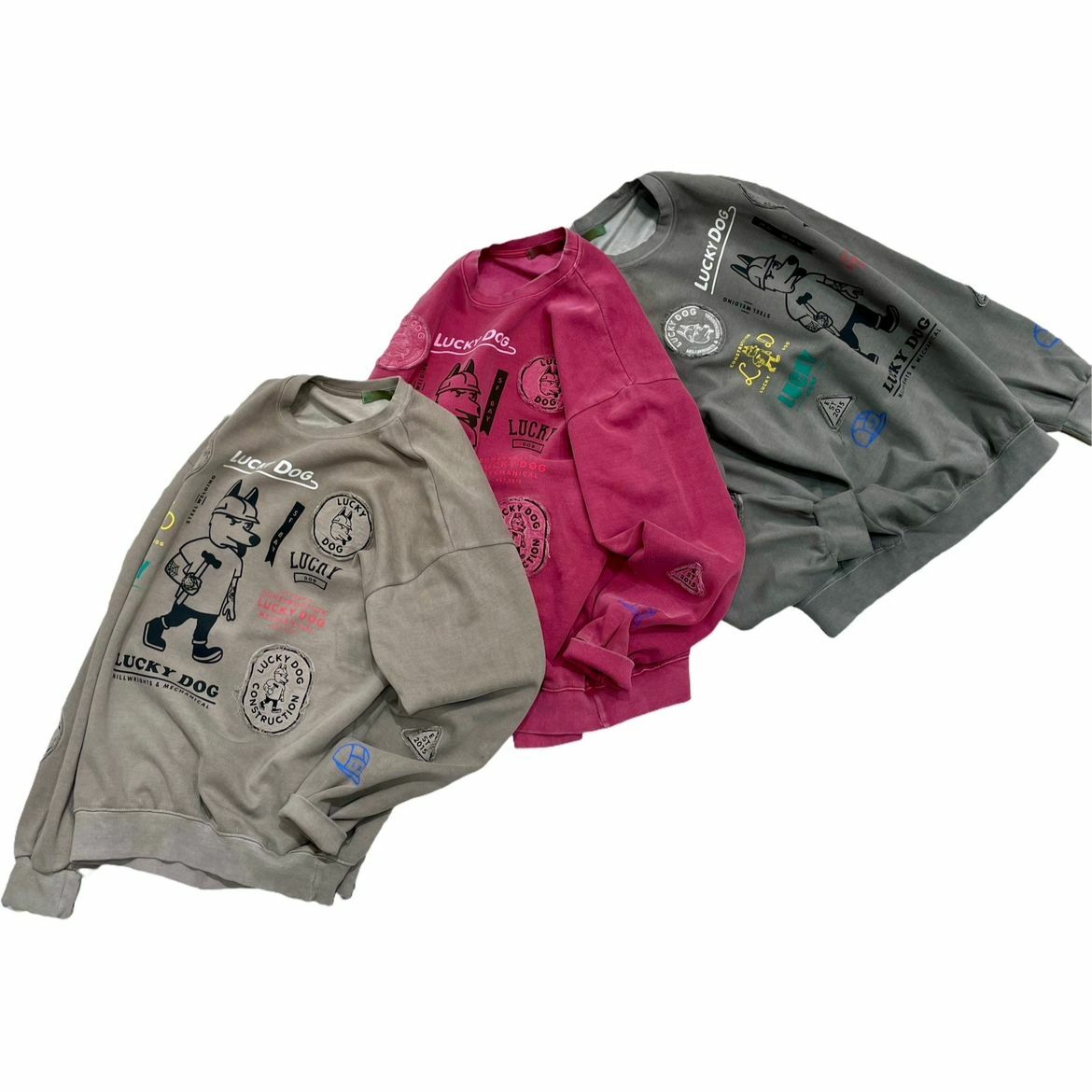 英文字圖案衛衣 HIGH FIVE-111T